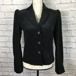 MixIt Black Velvet Blazer Size 4